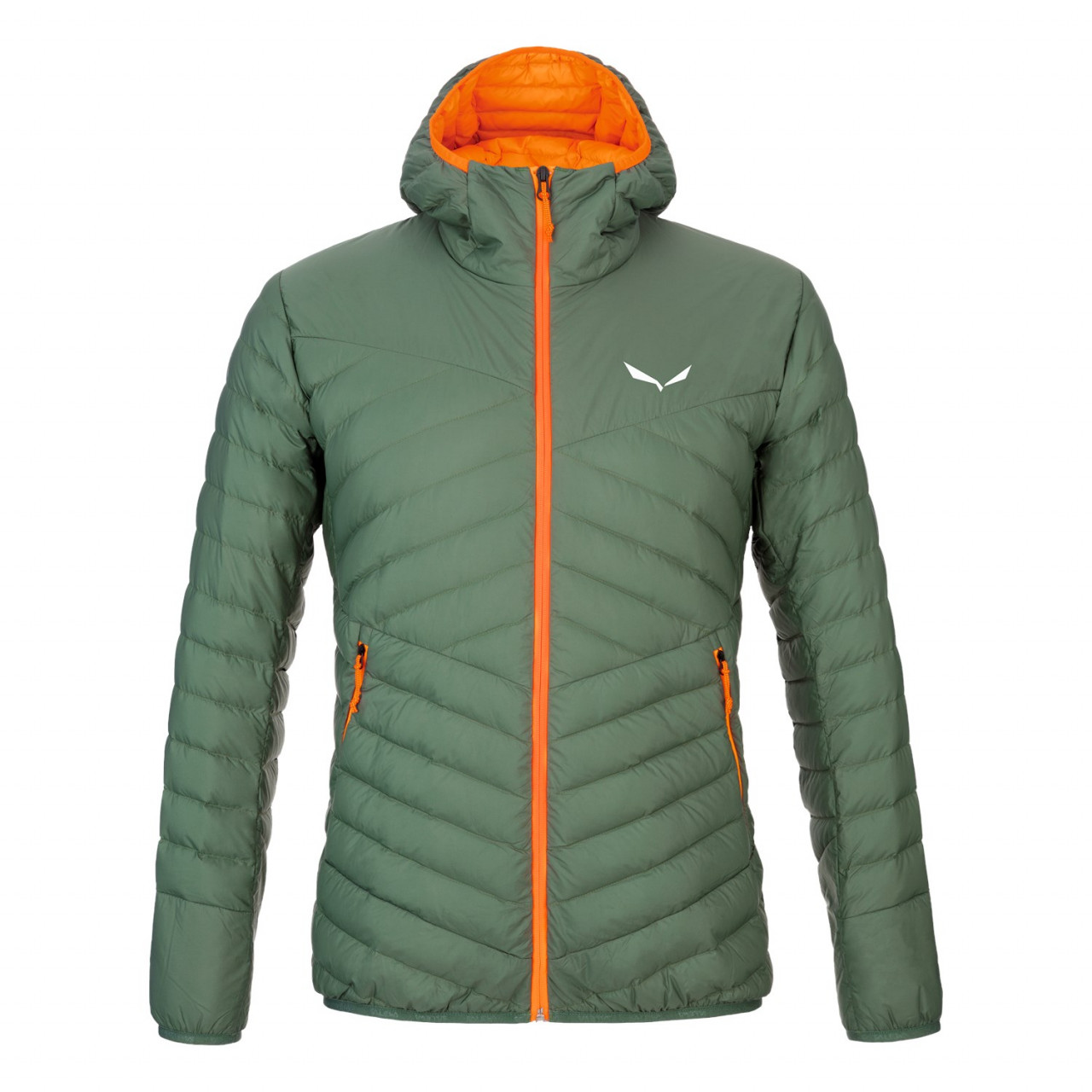 Chaqueta Plumas Hombre Chile - Salewa Brenta RDS - Verde - GAKC-23796